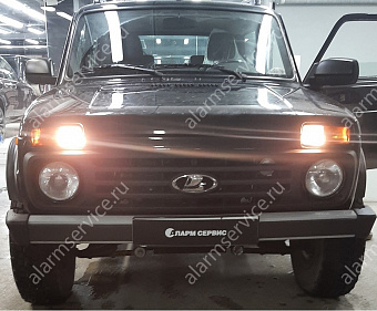 Установка сигнализации на Lada Niva Legenda